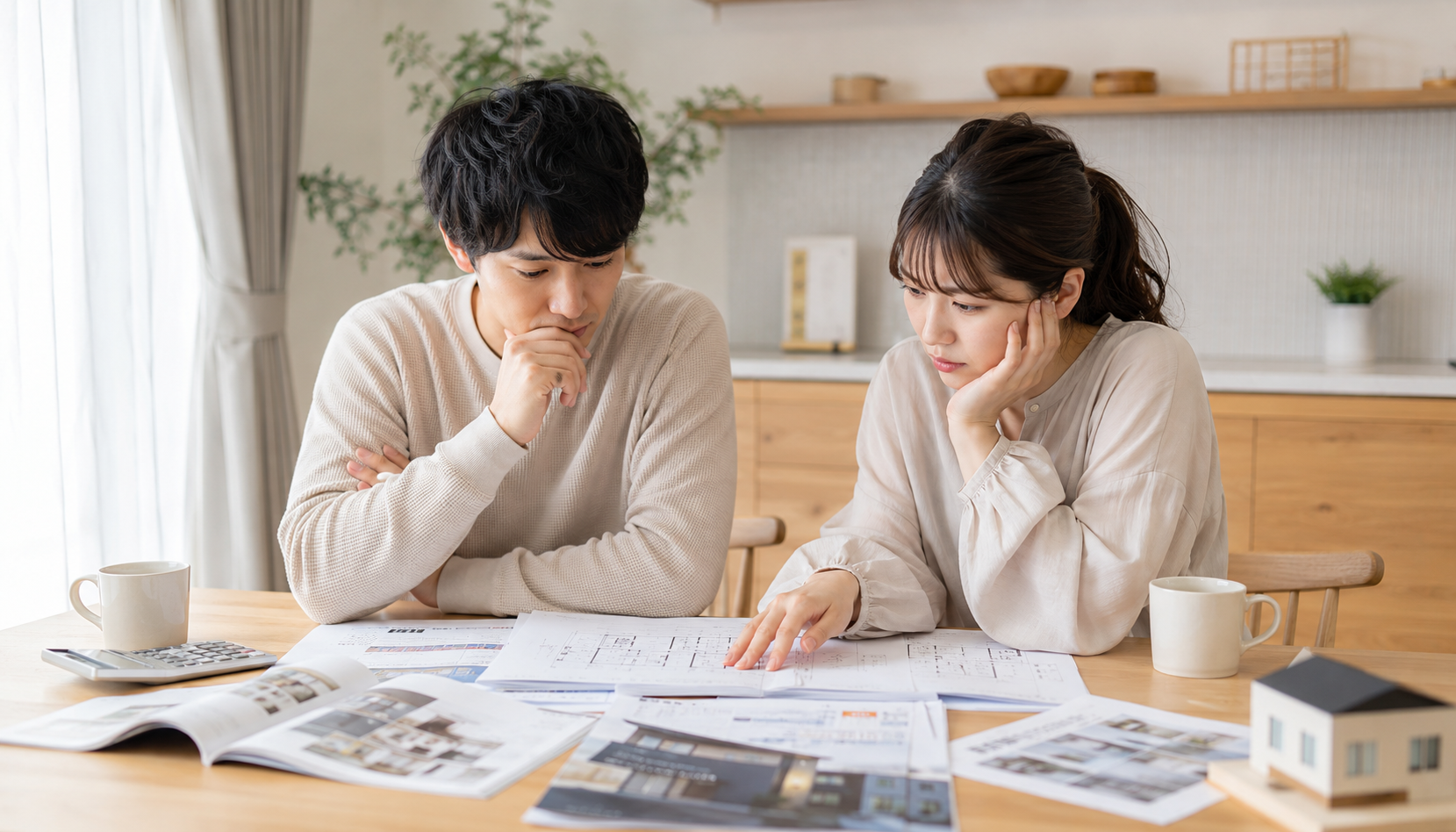 家づくりに悩むご夫婦